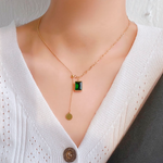 COLLAR ESMERALDA REAL ¡PRODUCTO TOP!