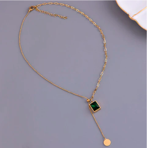 COLLAR ESMERALDA REAL ¡PRODUCTO TOP!