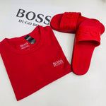 🔝 COMBO CAMISA HUGO BOSS + SANDALIAS HUGO BOSS 🔝