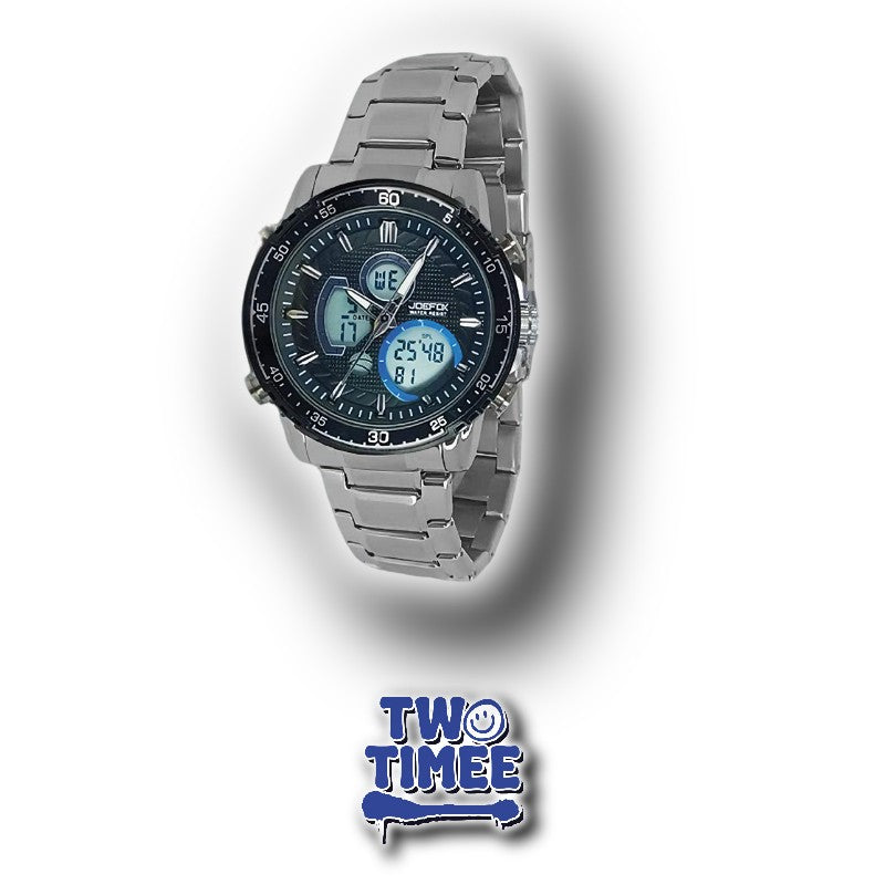 2019BG-2 RELOJ JOEFOX® DOBLE HORA HOMBRE
