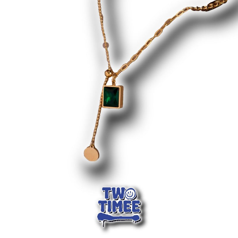 COLLAR ESMERALDA REAL ¡PRODUCTO TOP!