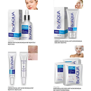 COMBO FACIAL ANTIACNE  BIOAQUA X 4