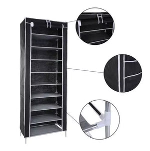 Organizador De Zapatos Zapatero Metalico